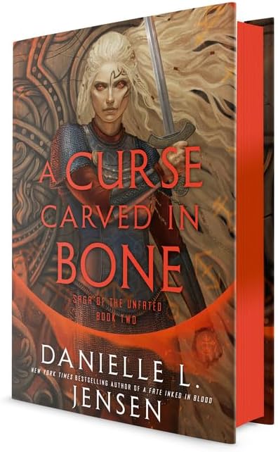 Saga of the Unfated 2-Book Collection Set : A Fate Inked in Blood, A Curse Carved in Bone by Danielle L. Jensen by Danielle L Jensen