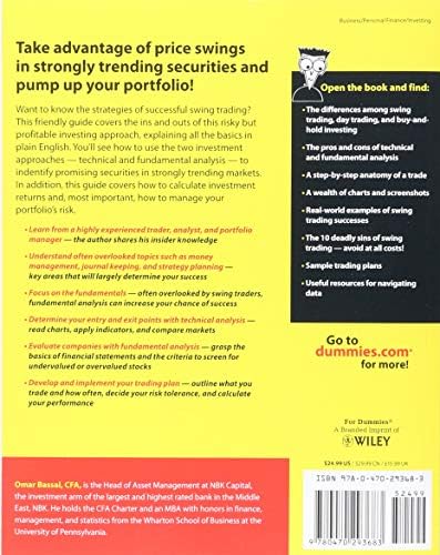 Swing Trading for Dummies (For Dummies Series) by Omar Bassal