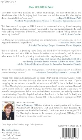 Loving Someone with Borderline Personality Disorder: How to Keep Out-of-Control Emotions from Destroying Your Relationship by Shari Y. Manning