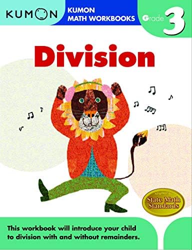 Kumon Grade 3 Division (Kumon Math Workbooks) by Kumon Publishing