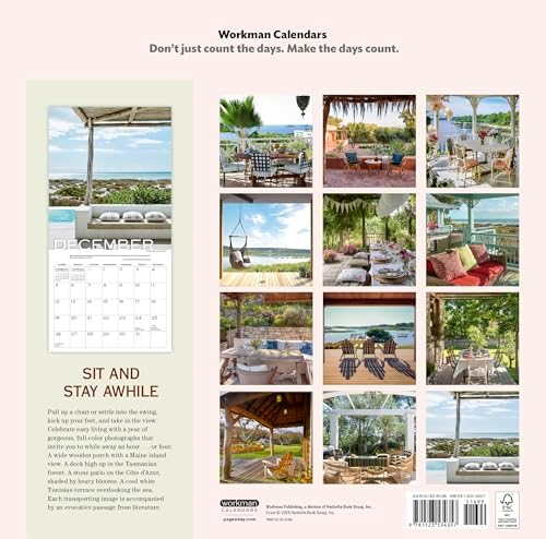 Out on the Porch Wall Calendar 2027: Porch Living for Every Day of the Year by Workman Calendars