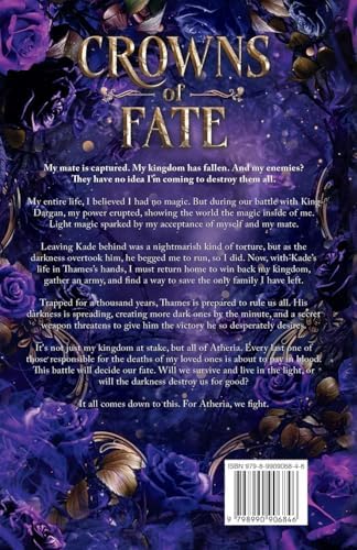 Crowns of Fate (The Broken Prophecy Book 3) by Anna Applegate