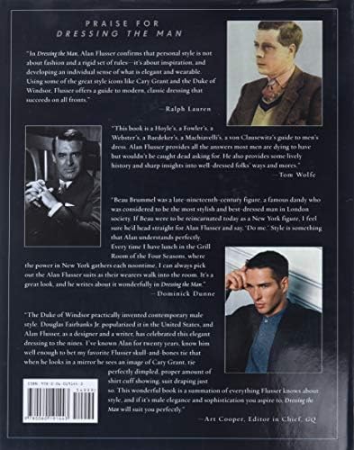 Dressing the Man: Mastering the Art of Permanent Fashion by Alan Flusser