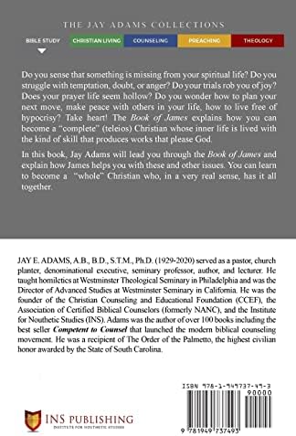 A Thirst for Wholeness: How to Gain Wisdom from the Book of James by Jay E Adams