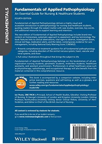 Fundamentals of Applied Pathophysiology: An Essential Guide for Nursing and Healthcare Students by Ian Peate