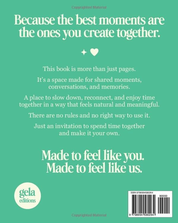 Moments That Feel Like Home: Fun Family Challenges To Create Memories Together by Gela Editions