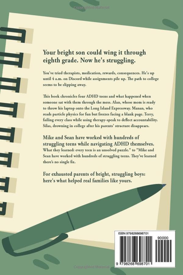 I’ll Do It Later: Surviving School (and Renewing the Love) with Your ADHD Son by Sean Geraghty