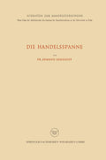 Die Handelsspanne (German Edition) by Edmund Sundhoff