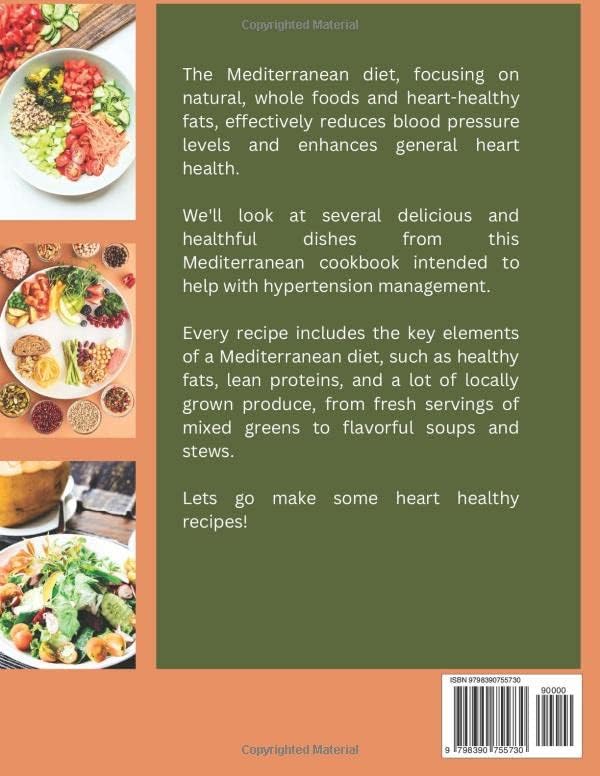 The Mediterranean Diet Cookbook For Beginners To Lower Blood Pressure Instantly: A Complete Kitchen Tested Recipe Guide with Color Pictures by DR. KADEN WINTON