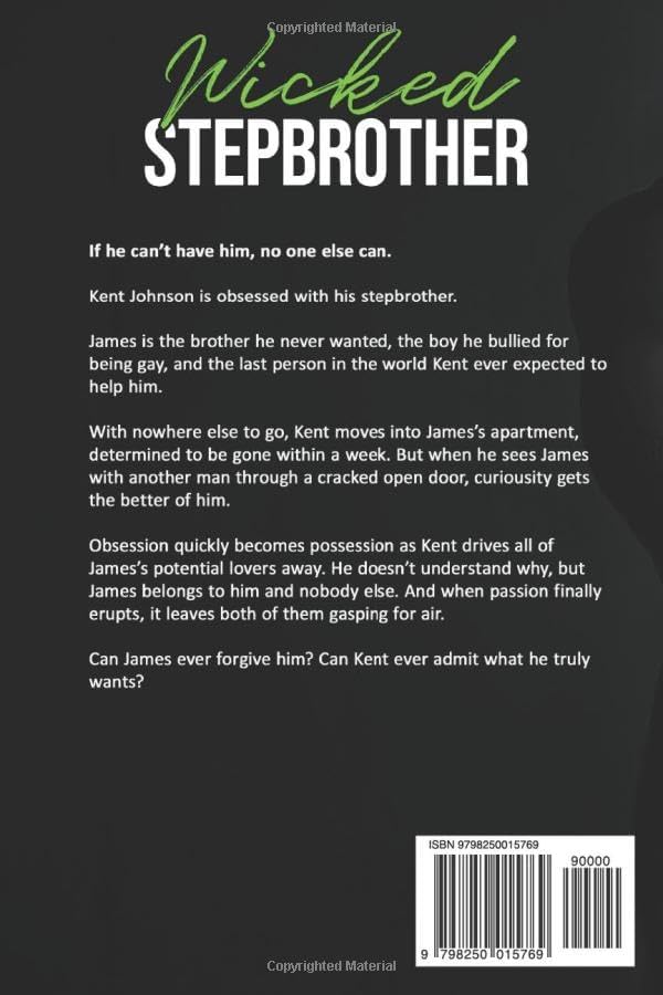 Wicked Stepbrother: A MM Enemies to Lovers Stepbrother Romance (Stepbrother Obsession) by Delilah Drew