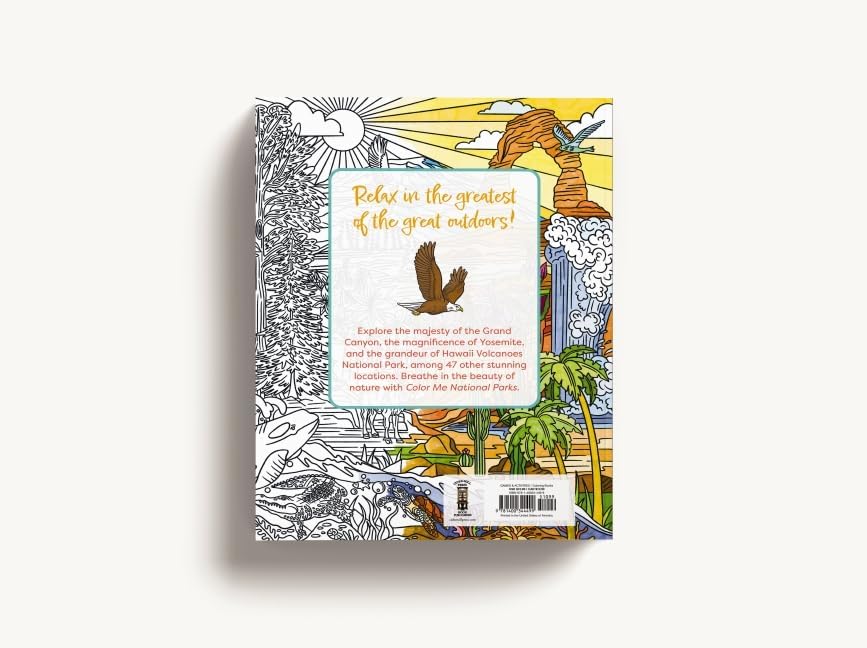 Color Me National Parks: An Adventurous Coloring Book (Color Me Coloring Books) by Editors of Cider Mill Press
