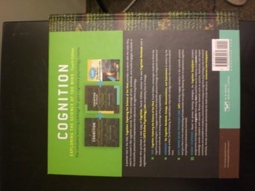 Cognition: Exploring the Science of the Mind (Fourth Edition) by Daniel Reisberg