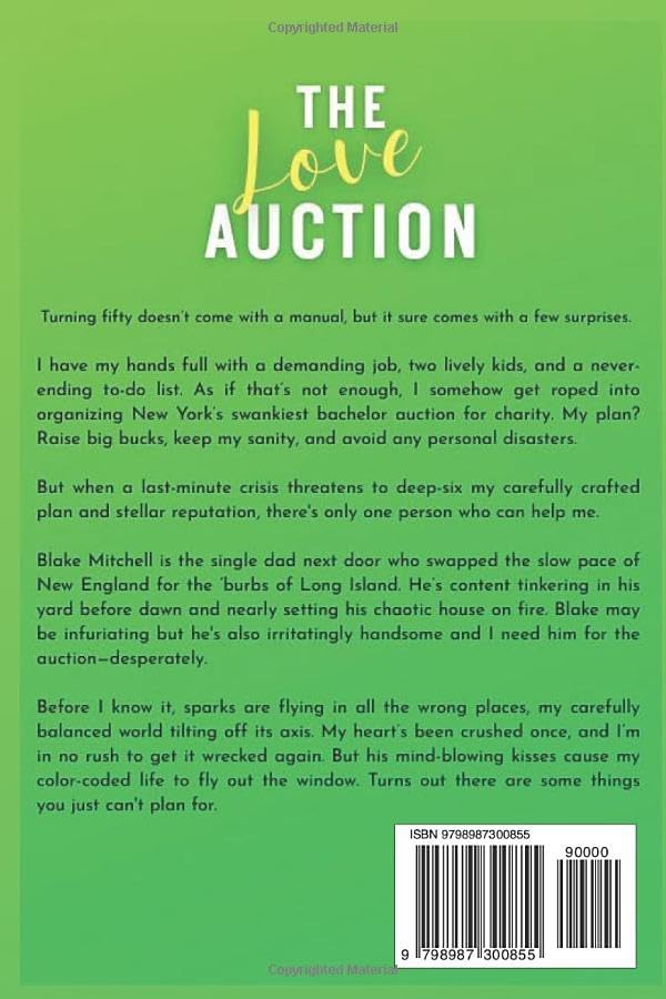 The Love Auction: A Sweet Later-in-Life Enemies-to-Lovers Rom-Com (Fabulous Fifty Club) by Ellie Hartwood