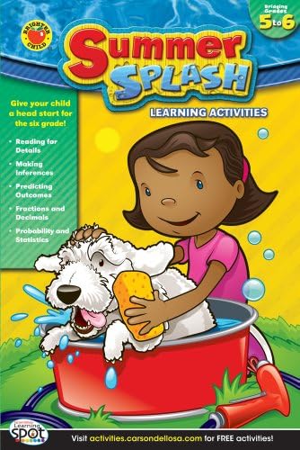 Summer Splash Learning Activities, Grades 5 - 6 by Brighter Child