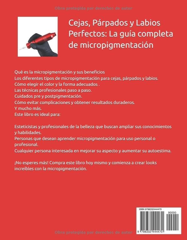 Micropigmentación Profesional.: Diseño de cejas, delineado permanente de ojos y labios. (3 unidades guía práctica de micropigmentación maquillaje permanente) (Spanish Edition) by Eri Gi