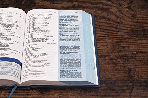 NIV, Quest Study Bible, Hardcover, Blue, Comfort Print: The Only Q and A Study Bible by Zondervan