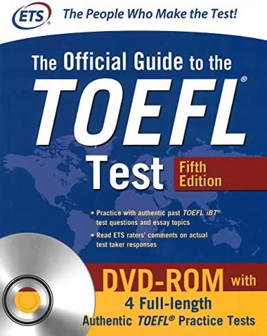 The Official Guide to the TOEFL Test with DVD-ROM, Fifth Edition by Educational Testing Service