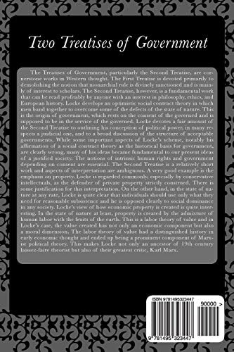 Two Treatises of Government by John Locke
