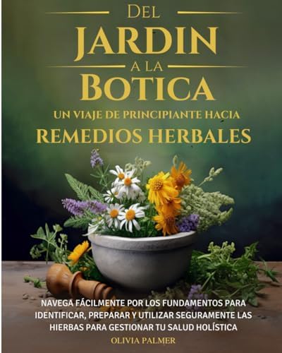 Del Jardin a la Botica un Viaje de Principiante Hacia Remedios Herbales: NAVEGA FÁCILMENTE POR LOS FUNDAMENTOS PARA IDENTIFICAR, PREPARAR Y UTILIZAR ... Journey in Herbal Remedies) (Spanish Edition) by Olivia Palmer