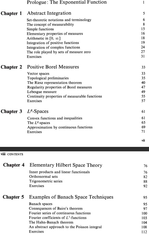 REAL AND COMPLEX ANALYSIS 3RD EDITION by Walter Rudin