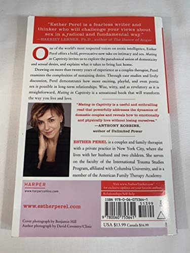 Mating in Captivity: Unlocking Erotic Intelligence by Esther Perel