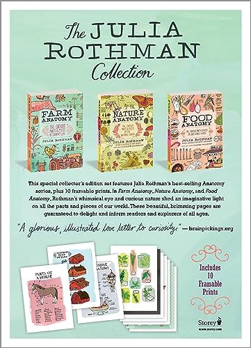 The Julia Rothman Collection: Farm Anatomy, Nature Anatomy, and Food Anatomy by Julia Rothman