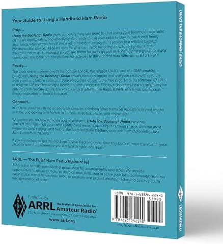 Using the Baofeng® Radio – Your Guide to Handheld Ham Radio by ARRL Inc.