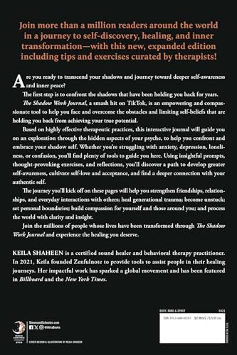 The Shadow Work Journal: A Guide to Integrate and Transcend Your Shadows by Keila Shaheen