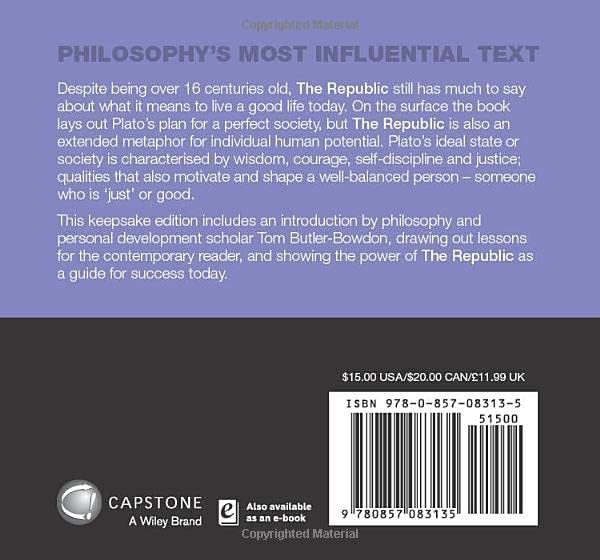 The Republic: The Influential Classic (Capstone Classics) by Plato