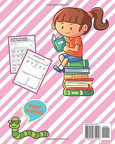 Summer Reading Challenge Journal for Kids Grades 1-4: Summer Learning Workbook to Help Prevent Summer Slide and Encourage Summer Reading for Grade 1, ... Reluctant Readers and Write Boys readingrs by Creative Heart Press