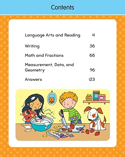 The Summer Before Fifth Grade Workbook: Bridging 4th to 5th Grade with 75+ Activities Math, Reading Comprehension, Writing, Language Arts, Fractions, Geometry, and More! by Gold Stars