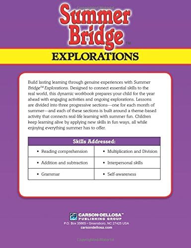 Summer Bridge Explorations, Grades 3 - 4 by Summer Bridge Activities