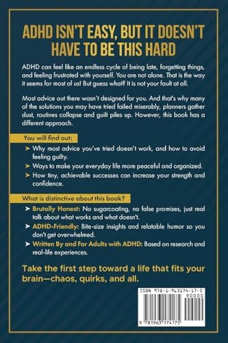Adult ADHD Starter Guide: The Brutally Honest First Step to Understanding and Managing Your Neurodivergent Brain (Overcoming Adult ADHD Challenges) by Amy Harper