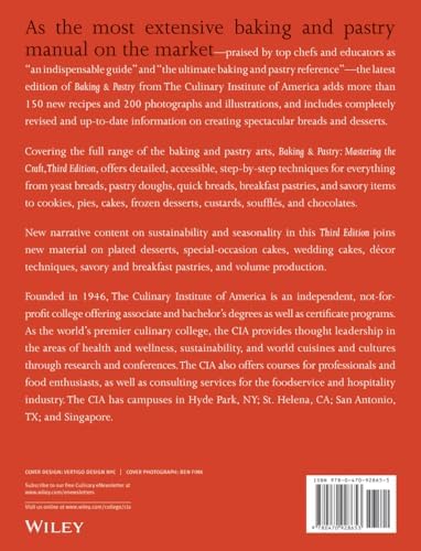 Baking and Pastry: Mastering the Art and Craft by The Culinary Institute of America (CIA)