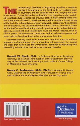 Introductory Textbook of Psychiatry by Donald W. Black