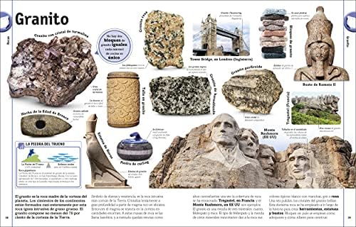 El libro de las rocas y los minerales (The Rock and Gem Book): ...y otros tesoros del mundo natural (DK Our World in Pictures) (Spanish Edition) by DK
