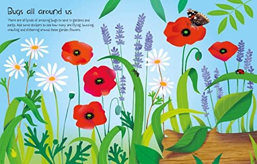 First Sticker Book Bugs: An Interactive Sticker Book About Nature's Bugs for Kids (Ages 3-5) by Caroline Young