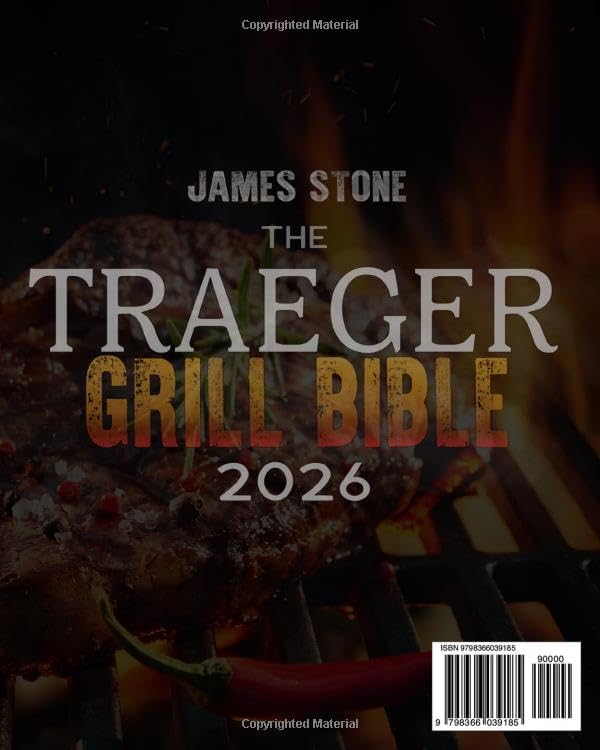 The Traeger Grill Bible: 2000 Days of Smoke & Delicious Traeger Recipes for Beginners and Advanced Users | Become the Undisputed Grill Master of Your Neighborhood by James Stone