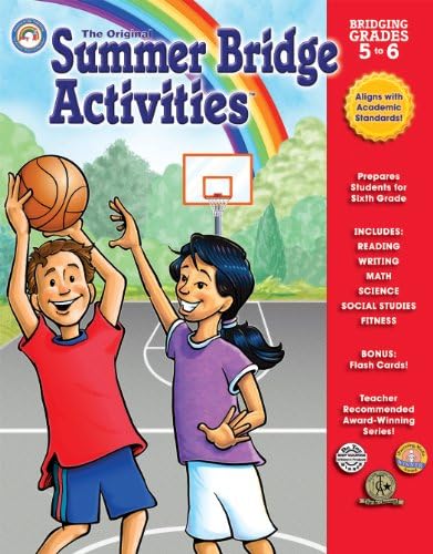 Summer Bridge Activities: Bridging Grades 5 to 6 by Ashley Anderson