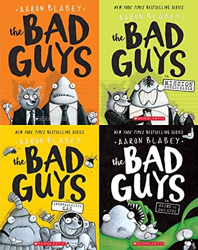 Bad Guys Book Series 1-16 by Aaron Blabey