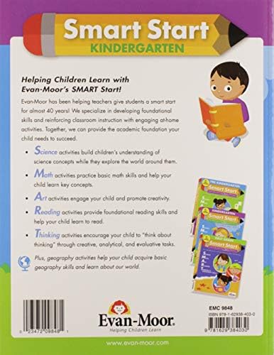 Smart Start, Kindergarten by Evan-Moor Educational Publishers