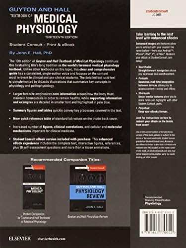 Guyton and Hall Textbook of Medical Physiology (Guyton Physiology) by John E. Hall PhD