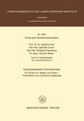 Emanzipatorische Familienarbeit: Zur Einheit von Wegen und Zielen ― Theoretische und empirische Ergebnisse (Forschungsberichte des Landes Nordrhein-Westfalen, 3059) (German Edition) by Siegfried Keil