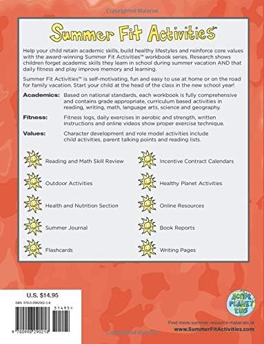 Summer Fit, Kindergarten - First Grade (Summer Fit Activities) by Kelly Terrill