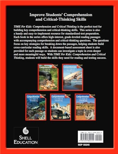 Comprehension and Critical Thinking Grade 5 by Jamey Acosta