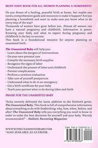 The Unassisted Baby: A Do-It-Yourself Guide to Pregnancy and Childbirth by Anita Evensen