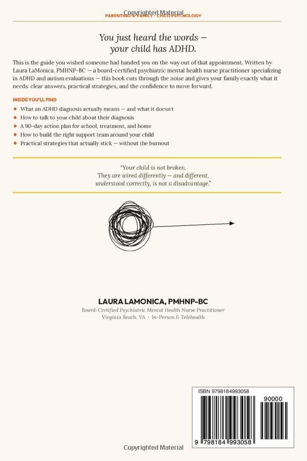 My Child Has ADHD — Now What?: A Clinician's Guide for Families by Laura LaMonica