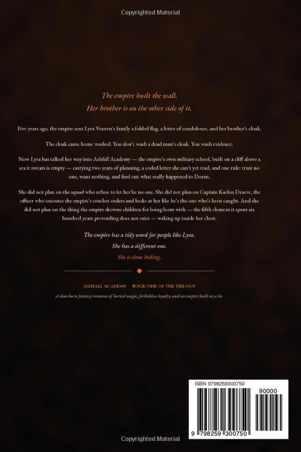 The Ember Oath: A Romantasy Novel (Ashfall Academy) by Lara K. Thorne
