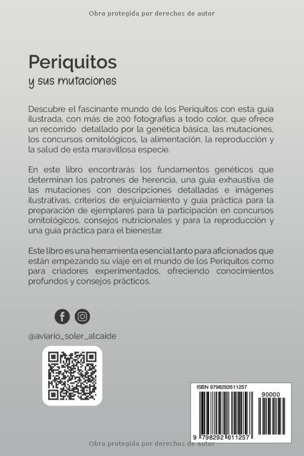 Periquitos y sus mutaciones (Spanish Edition) by Sara Alcaide Mondelo