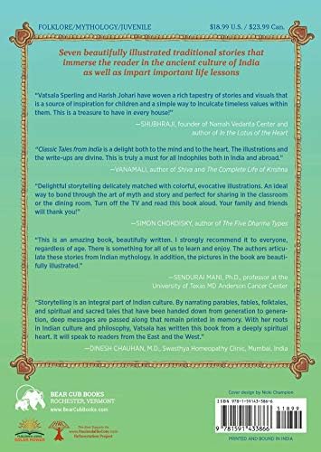 Classic Tales from India: How Ganesh Got His Elephant Head and Other Stories by Vatsala Sperling